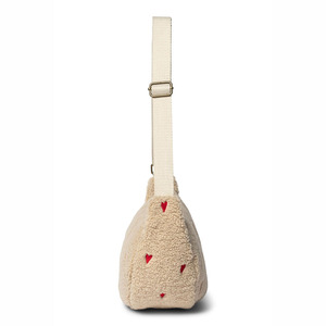 Niedliche Mode Reise Sherpa Teddy Winter Dumpling-Form Crossbody Lauf Bauchtasche mit Reißverschluss, Flauschige Fanny Pack, Individuelle Hüfttasche - Product Image 5