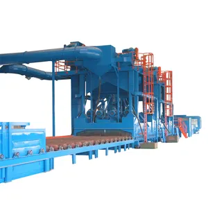 factory Roller conveyor system Type Shot Blasting Machine/Wheel Blasting