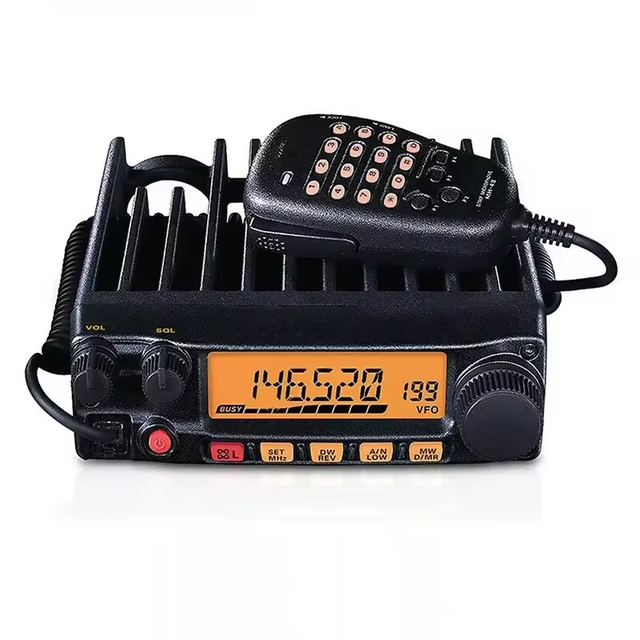 YAESU FT2980 FT-2980 VHF FM 80W CTCSS Cb Mobile Lcd Displays Amateur Transceiver Single Band Vehicle Mobile Marine Gold