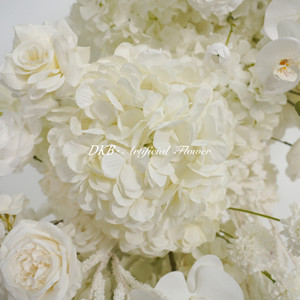ดอกไม้ปลอมสำหรับตกแต่งซุ้มและซุ้มดอกไฮเดรนเยียดอกไม้ประดิษฐ์พื้นหลังสำหรับงานแต่งงาน - Product Image 6