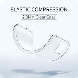 En gros UV TPU Souple Étui Transparent 2.0mm Transparent Étuis de Téléphone pour Samsung A60 - Product Image 2