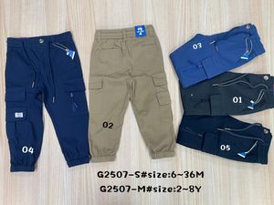 Livraison rapide, vêtements pour bébé, tissu doux, <span class=keywords><strong>pantalon</strong></span> décontracté pour garçons, couleur résistante à la décoloration, <span class=keywords><strong>pantalon</strong></span> <span class=keywords><strong>cargo</strong></span> pour bébés garçons de 6 à 36 mois - Product Image 3