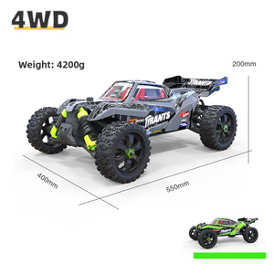 PD RACING 1/8 Tyrant T8 Camion Fuoristrada in Resina, <span class=keywords><strong>Auto</strong></span> RC Telecomandata Elettrica Brushless <span class=keywords><strong>a</strong></span> Quattro Ruote Motrici, Modello per Esterni PD850 - Product Image 4