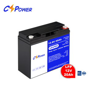 CSPower Lifepo4 Lithium Batterij Oplaadbare Pack LP12-20 Diepcyclus Lithium IJzer Fosfaat Batterij 3 Jaar 1-2%/maand LP12-20 - Product Image 1