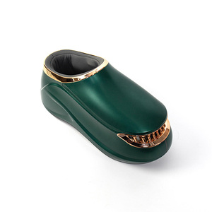 Sapatos elétrcos multifuncionais de massagem, calçado massageador de pés recarregável promove a circulação sanguínea e aquecimento - Product Image 2