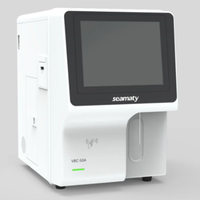 Analyseur hématologique automatique de cellules sanguines Seamaty VBC50A Mindray pour animaux, machine CBC avec réactifs