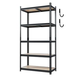 Kệ Lưu Trữ Có Thể Điều Chỉnh Chiều Cao Nhiệm Vụ Nặng Nề 5-Tier Nhà Để Xe Kệ Đơn Vị Kim Loại Đa-Sử Dụng Lưu Trữ Giá - Product Image 3