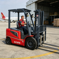 Chariot élévateur électrique antidéflagrant certifié ATEX de 3 tonnes pour entrepôt de revêtements chimiques, chariot élévateur à batterie sécurisé 3T DIYA