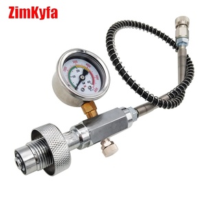 Adaptateur de station de remplissage d'air comprimé en acier inoxydable HPA G5/8 DIN 232/300 Bar pour le remplissage de réservoirs de plongée SCBA et le chargement d'outils pneumatiques - Product Image 2