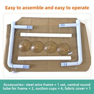 Cama Plegable Inalámbrica para Gatos, Hamaca para Ventana, Cama Montada en la Ventana, Hamaca para Gatos que Ahorra Espacio, Hamaca Grande para Gatos - Product Image 4