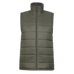 hot sale outdoor mountain popular style men's padded vest puffer poly padding vest for men