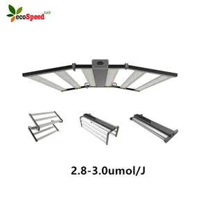 2021 Wholesale 800W 1000W LM301H Chips High PPFD 3 Times Foldable LED Grow Light For Indoor Plants Seeding Veg Bloom