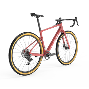 אופני כביש מבוגרים לבנים עם מסגרת סיבים פחמן 700c * 40c thru ציר הידראולי בלם דיסק חשמלי dermailleur - Product Image 6