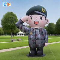 Mascotte publicitaire géante gonflable personnalisée pour la décoration d'événements
