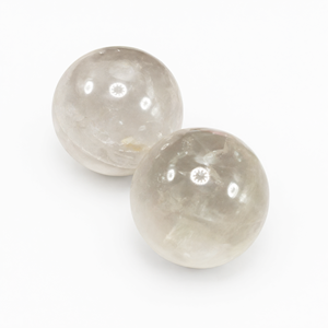 Sphère/boule en pierre de quartz clair - Énergie/Reiki/Thérapie par cristaux - Diamètre de 1,5 po (3,75 cm) et 110 g - UNIQUE EXEMPLAIRE - Product Image 2