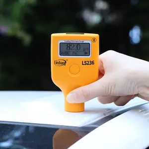 LS236 Portable Coating Thickness Gauge Dual Screen Car Paint Checker Meter Car Tester Paint Film Coating Thickness Gauge