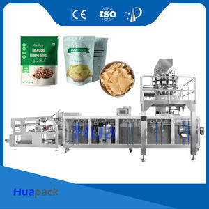 Machine à Emballer Électrique HHFS à Fermeture Éclair, Automatique pour Poudre de Biscuits, Granulés Alimentaires, Remplissage de Pompe d'Emballage - Product Image 2