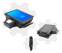 Nouveau modèle 2024 Jingjie JJ-101 : Scanner de codes-barres 2D grand format avec Wi-Fi 6 et écran tactile 10 points, à fixer au mur
