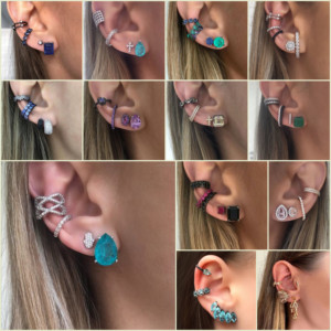 Bijoux de mode boucles d'oreilles bijoux pour femmes livraison gratuite - Product Image 6