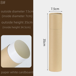 Caja de Cartón Ecológica de Lujo para Perfume, Tubo de Papel para Botellas de Vidrio, Protección Anti-Rayones, Impresión Clara, Papel Especial - Product Image 5