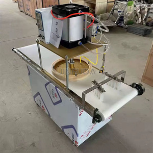 Machine pneumatique de fabrication de croûte de pain de canard à pâte pizza aplatir plat prix de la machine - Product Image 5