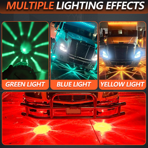 New đôi màu 12V 24V dưa hấu ánh sáng underglow đèn LED Kit xe Chassis ánh sáng underbody đèn cho xe tải - Product Image 6