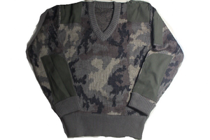 เสื้อสเวตเตอร์ฝึกทหาร DFU110 สำหรับนักเรียนฝึกภาคสนาม พร้อมกระเป๋าหน้าอกและแผ่นปะติด คอทรงโอ แบบชุดต่อสู้ - Product Image 4