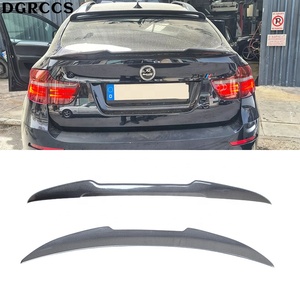 For X6M E71 PSM Style Carbon Fiber Rear Spoiler Trunk Wing 2007-2014 Carbon Fiber - Product Image 1