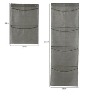 Sac de rangement multi-couches en maille pour derrière la porte, organisateur multi-compartiments, sac de rangement pour jouets, sac suspendu en tissu maillé multi-couches - Product Image 5