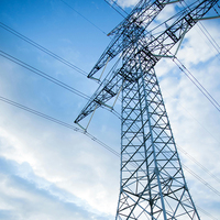 Tour en acier cornière pour ligne de transmission d'énergie haute tension 10 kV à 500 kV pour les télécommunications