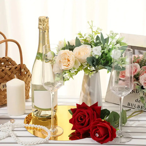 Miroirs ronds pour centres de table, miroirs circulaires, plateaux à bougies pour mur, centres de table de mariage, plateau miroir rond - Product Image 4