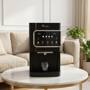 Dispensador de Agua de Sobremesa 110V con Filtro, 3 Grifos, Conexión Directa, Agua Caliente, Fría, Normal y Hervida, para Hotel, Instalación en Sobremesa - Product Image 1