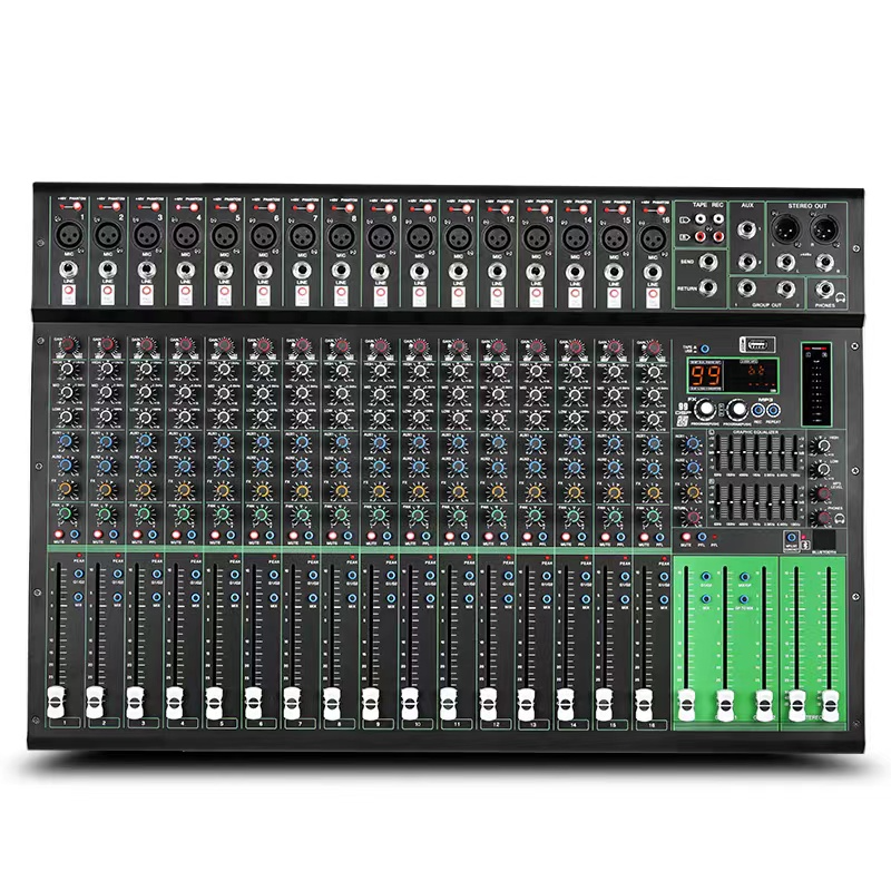 Точность Pro Audio MX16DSP цифровой звуковой микшер профессиональный аудио звуковые карты микшер звуковая система