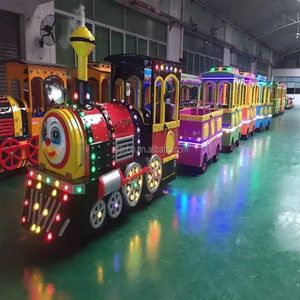 Paseos en <span class=keywords><strong>tren</strong></span>, <span class=keywords><strong>tren</strong></span> turístico sin rieles para niños, mina VR, <span class=keywords><strong>tren</strong></span> mecánico con batería, paseo en Parque de Atracciones sin rieles - Product Image 6