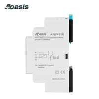 AOASIS a FKV-03N 3*380VAC avec protection contre la défaillance de phase triphasée et l'asymétrie de phase (fixe) Relais de séquence de phase 40 %