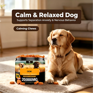 Articolo di Tendenza: Integratori Calmanti per Cani, Mantenimento della Salute Generale, Integratore Sedativo da Masticare per Cani, Integratore Quotidiano per il Benessere dei Cani - Product Image 1