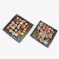 Boîte à Bingo Transparente Jetable Durable et Écologique pour Plats à Emporter de Restaurant, Taille Personnalisée, Vente en Gros Usine