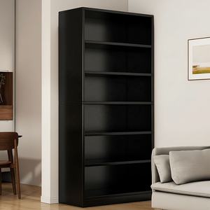 Estantería Abierta de Madera Maciza de Múltiples Niveles, Librería Alta Moderna y Minimalista de Gran Capacidad - Product Image 3