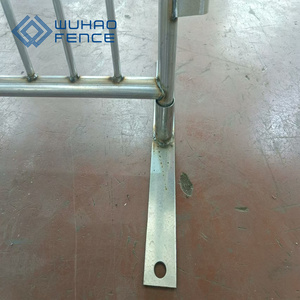 Fabricant de barricade en fer pour la sécurité routière Support pour la file d'attente Barrière de contrôle des foules Barrière de sécurité Clôture - Product Image 2