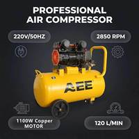 Maquina Compresor De Aire 50 Litros Dual Powerd Reciprocating Tyre Inflator air Compressor Machine for Multiple Pneumatic Tools
