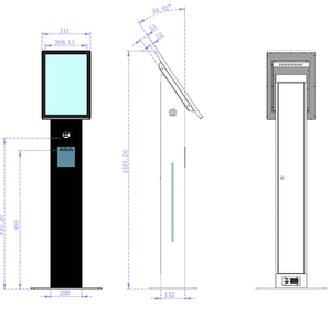 21''<span class=keywords><strong>android</strong></span> giá Checker kiosk với máy in nhiệt và lan - Product Image 6