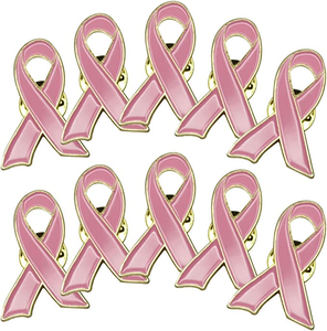 Benutzer definierte weiche Emaille Pin Brustkrebs Pins Pink Zink Legierung Europa FAIRY Casting Digitaldruck, Stanz druck YIBAO - Product Image 5