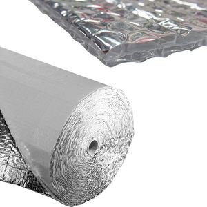 Lámina de <span class=keywords><strong>aluminio</strong></span> reflectante de doble cara, Material de aislamiento térmico de burbuja, aislamiento térmico, lámina de doble cara - Product Image 3