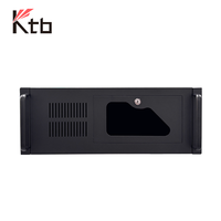 Châssis d'ordinateur industriel monté en rack KTB 510T 4U 19 pouces ATX/MicroATX Rack Mount Pc Case