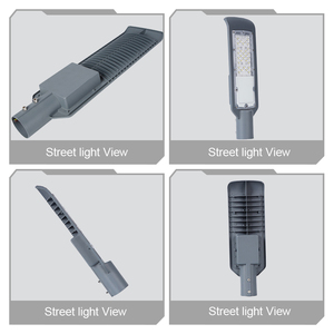 Réverbère <span class=keywords><strong>LED</strong></span> à très haute efficacité IP65 - 30-200W, CRI élevé, alliage d'aluminium, éclairage routier AC, 5000K, garantie 5 ans, 70x140 - Product Image 2