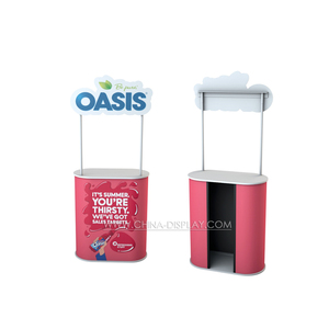 Table de promotion pour le salon de l'emploi Couleurs professionnelles et design facile à transporter pour les événements de <span class=keywords><strong>recrutement</strong></span> et les expositions de carrière - Product Image 3