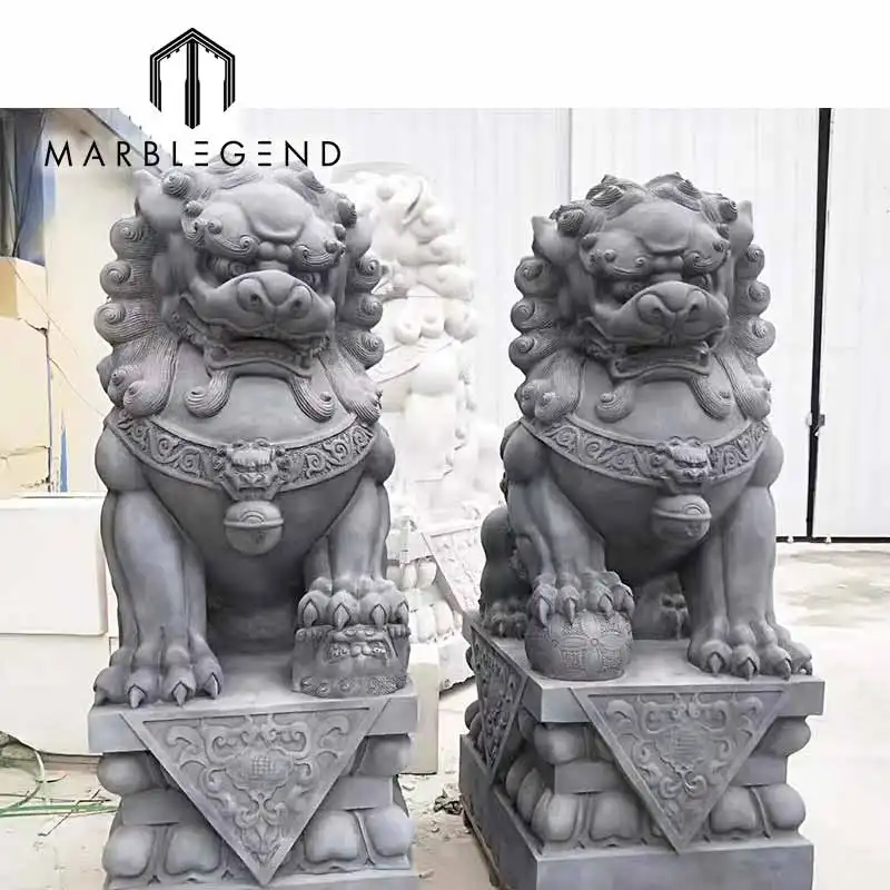 カスタマイズされた中国の売れ筋犬の大理石の彫像