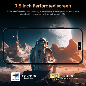 Ultimo Nuovo Smartphone Sbloccato 17 Pro Max 6.9" FHD Octa Core LTE 4G/5G Dual SIM 12GB+512GB Fotocamera 64MP OLED 120Hz Android <span class=keywords><strong>13</strong></span> - Product Image 3