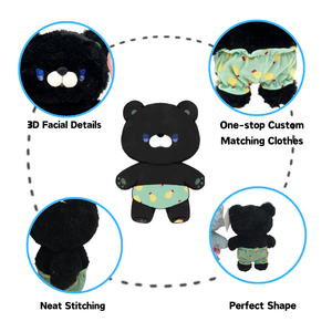 Peluche Personalizzato su Misura, Orsacchiotto Interattivo, Giocattoli in Peluche OEM - Product Image 2