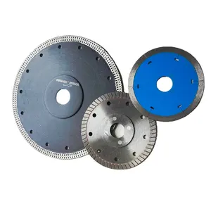 OEM High-end quality power multi tools circle round disk 115mm-350mm Thin X Turbo Dry Cutting Disc Saw Blade For Porcelain Tile